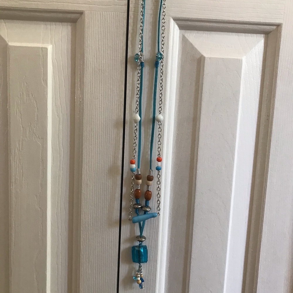 Handmade necklace ensemble